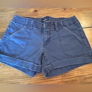 ✨🦅American Eagle Outfitters Dark Blue Stretch Shorts